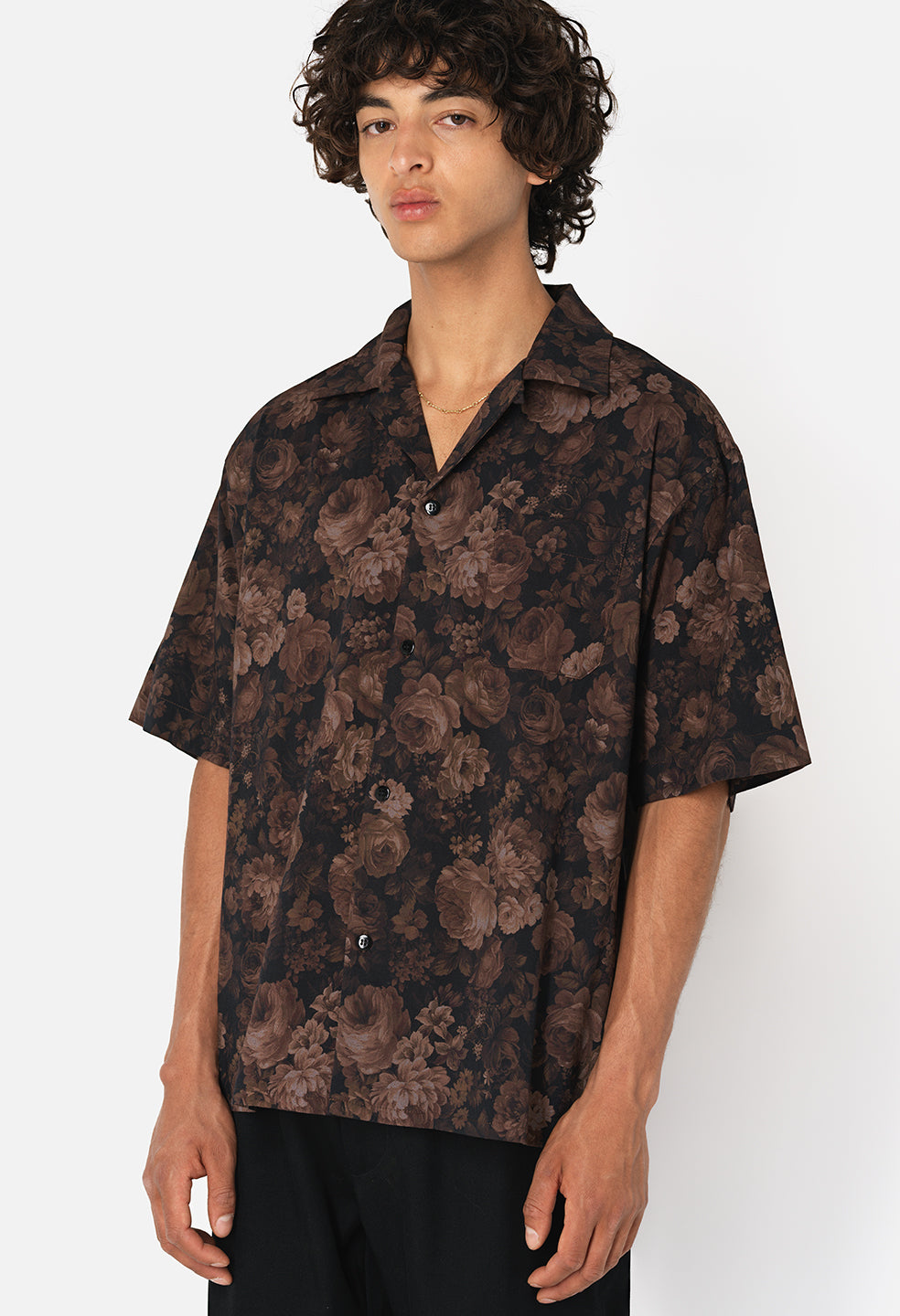 John Elliott Camp Shirt / Bark