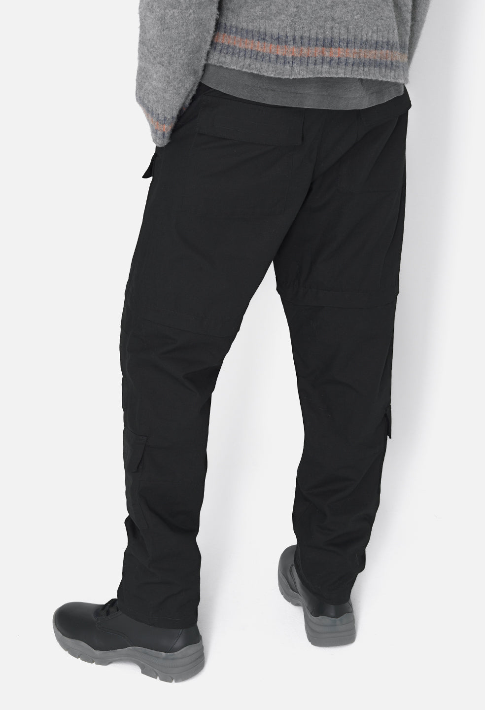 Cargo Ripstop Trouser - Black