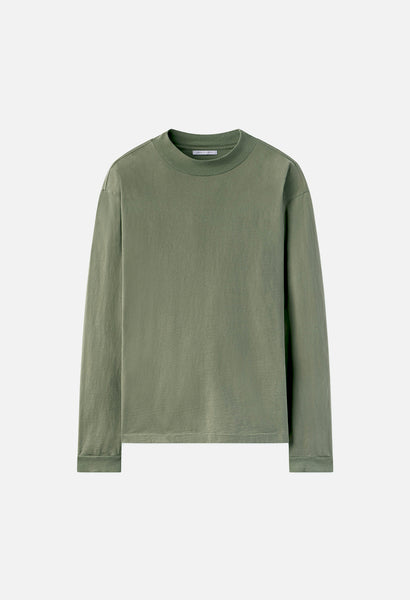 900 Ls Mock Tee / Soldier Green - JOHN ELLIOTT