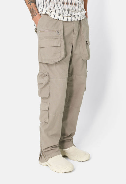 Cotton Himalayan Cargo Pants / Tan - JOHN ELLIOTT