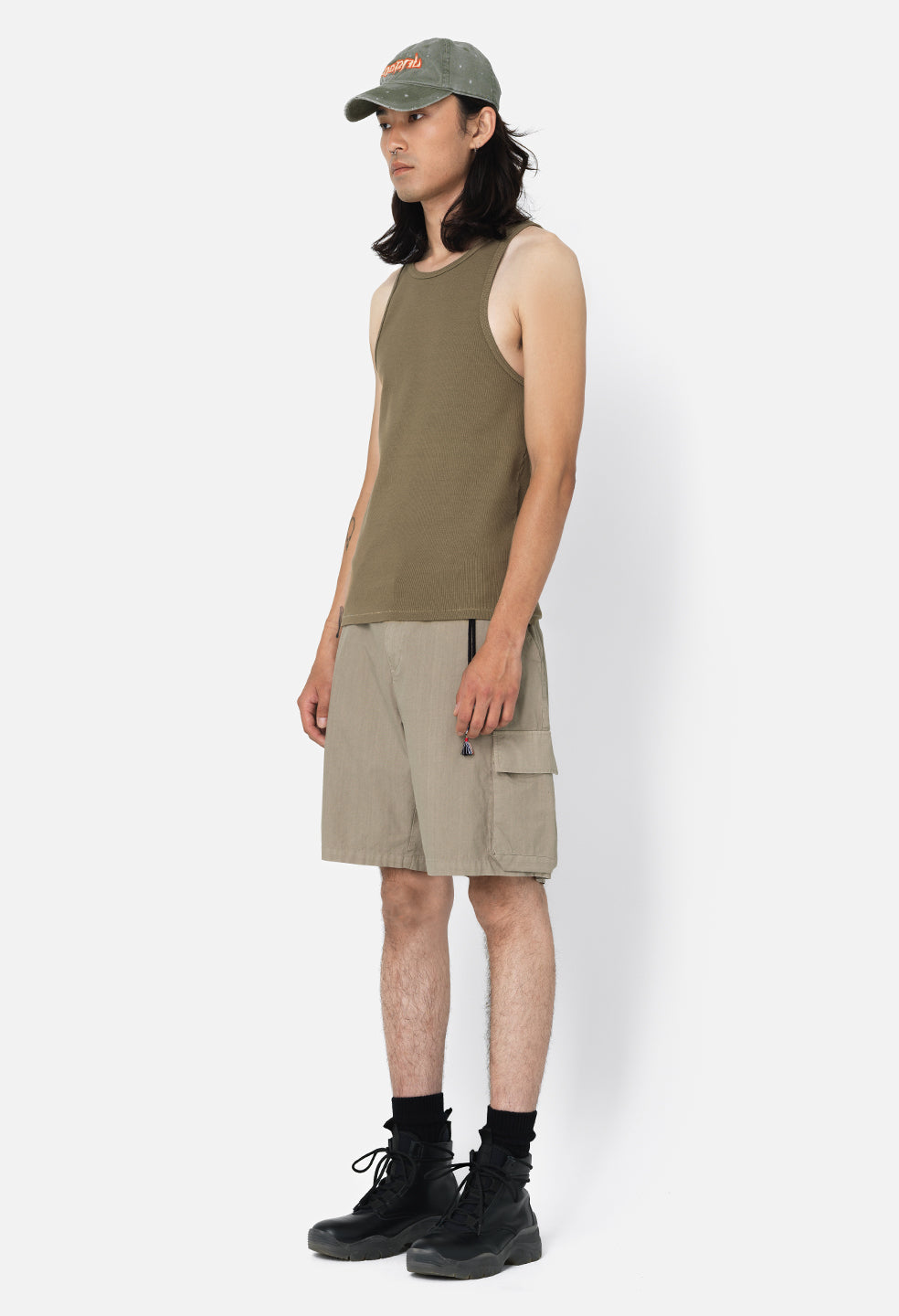 Cotton Himalayan Shorts / Tan - JOHN ELLIOTT