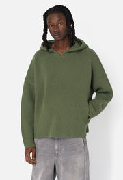 Dakota Knit Poncho / Olive