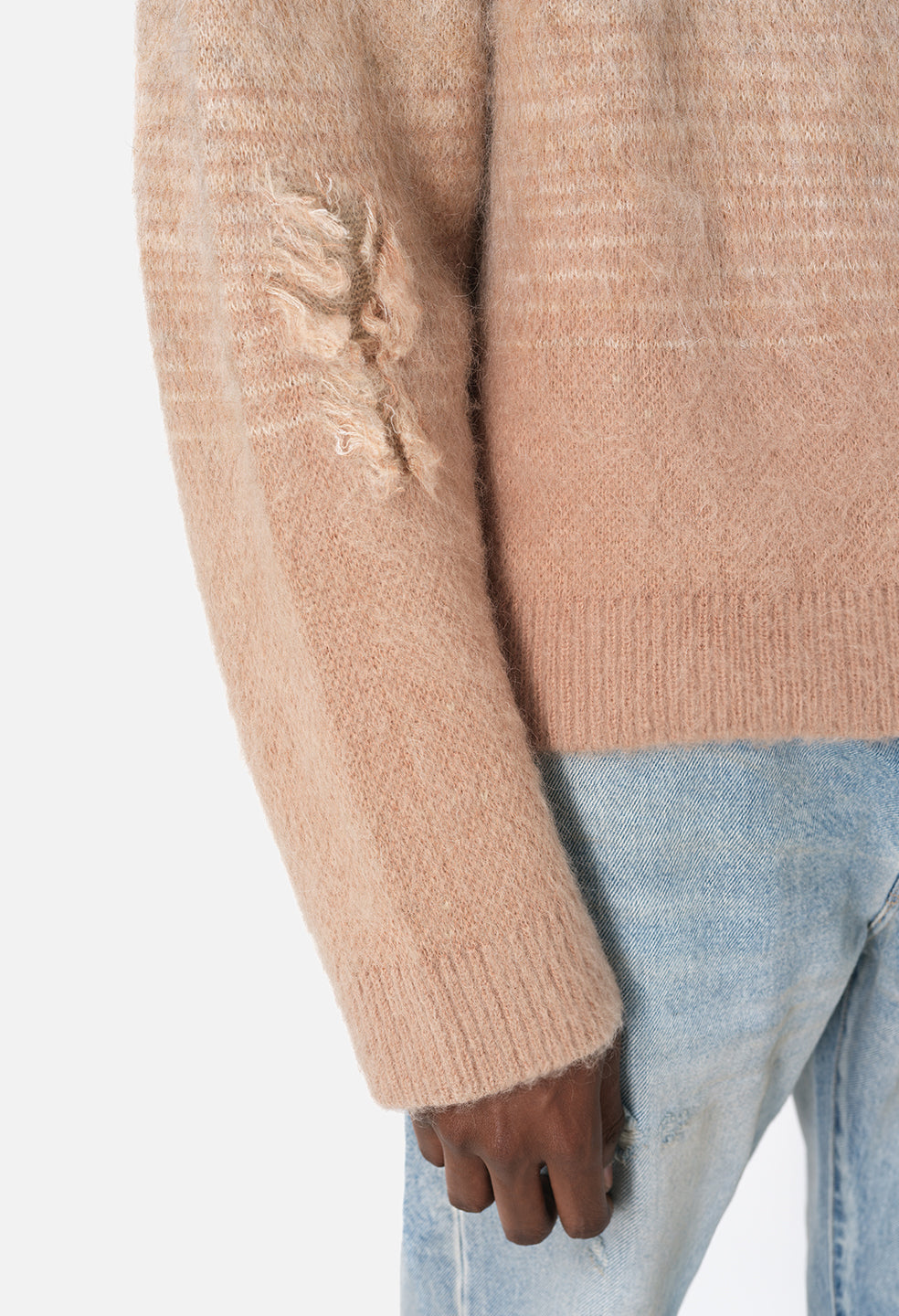 Acne Studios Tan Crewneck Sweater