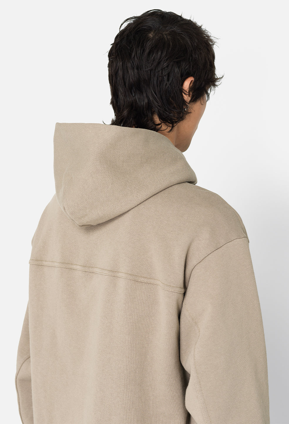 Studio Fleece Hooded Villain 2.0 / Dove - JOHN ELLIOTT