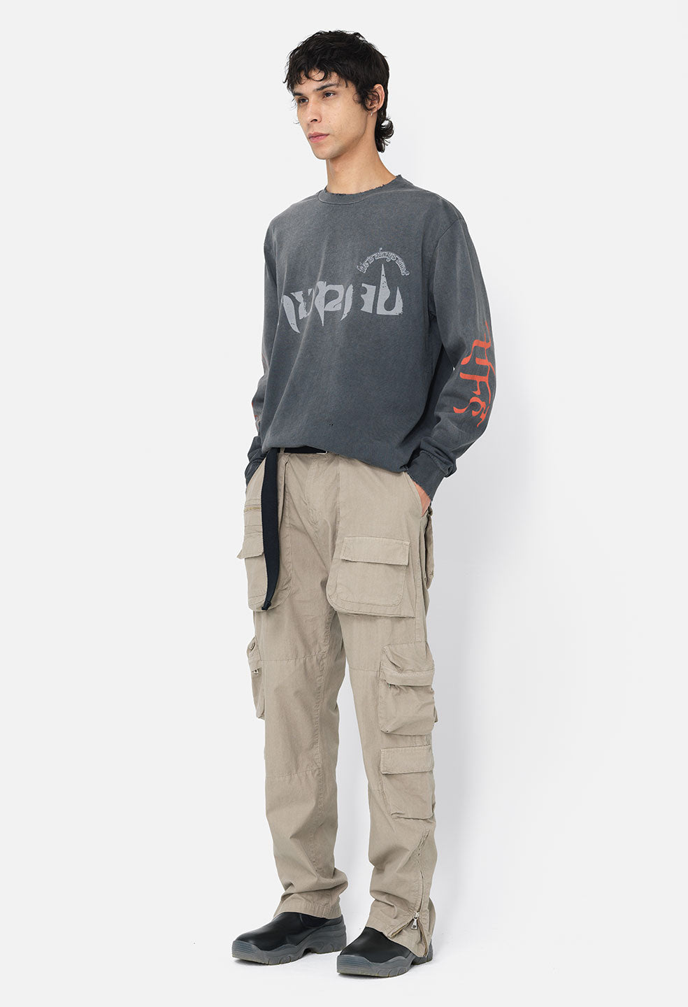 Cotton Himalayan Cargo Pants / Tan