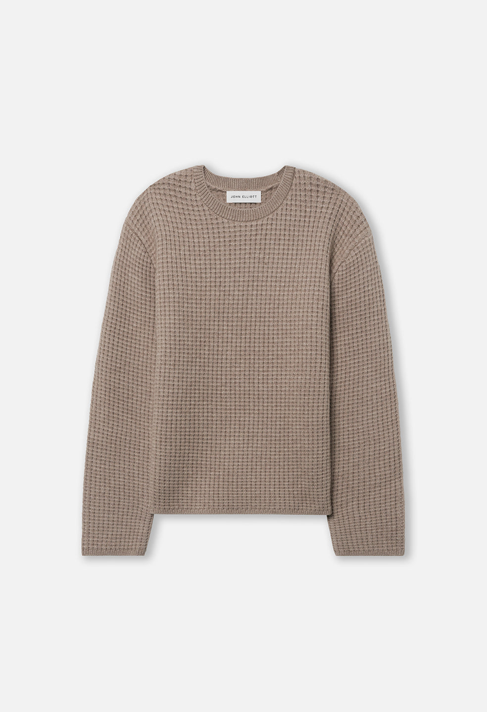 Men's Wool Waffle Knit Sweater
