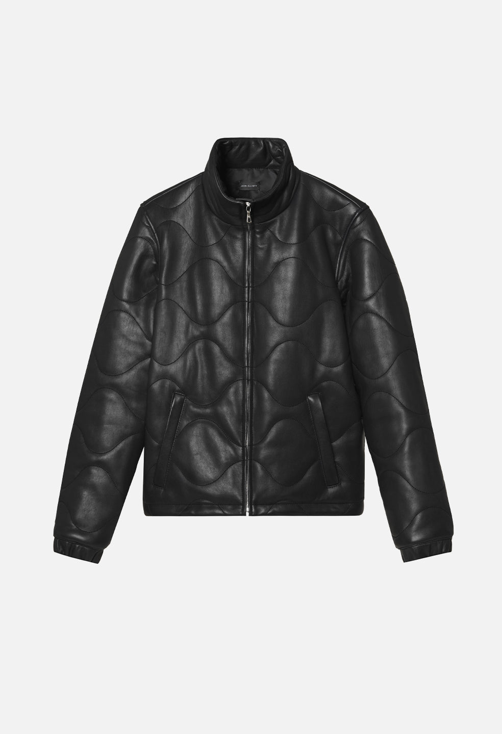 Black Puffer Jacket with Hood | Shiny Puffer Jacket Mens