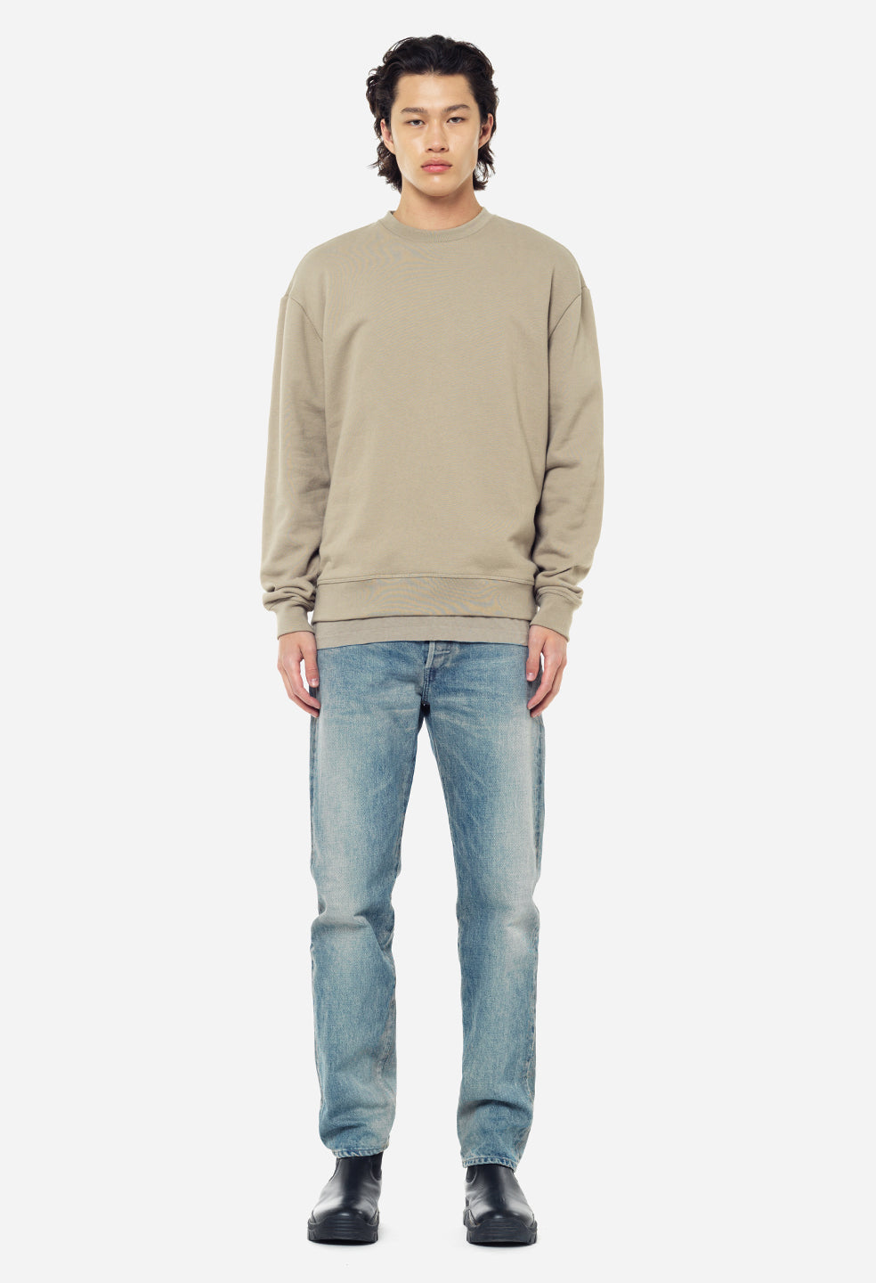 国内在庫】 JOHN ELLIOTT (beige) 2018SS CREWNECK OVERSIZED (ジョン