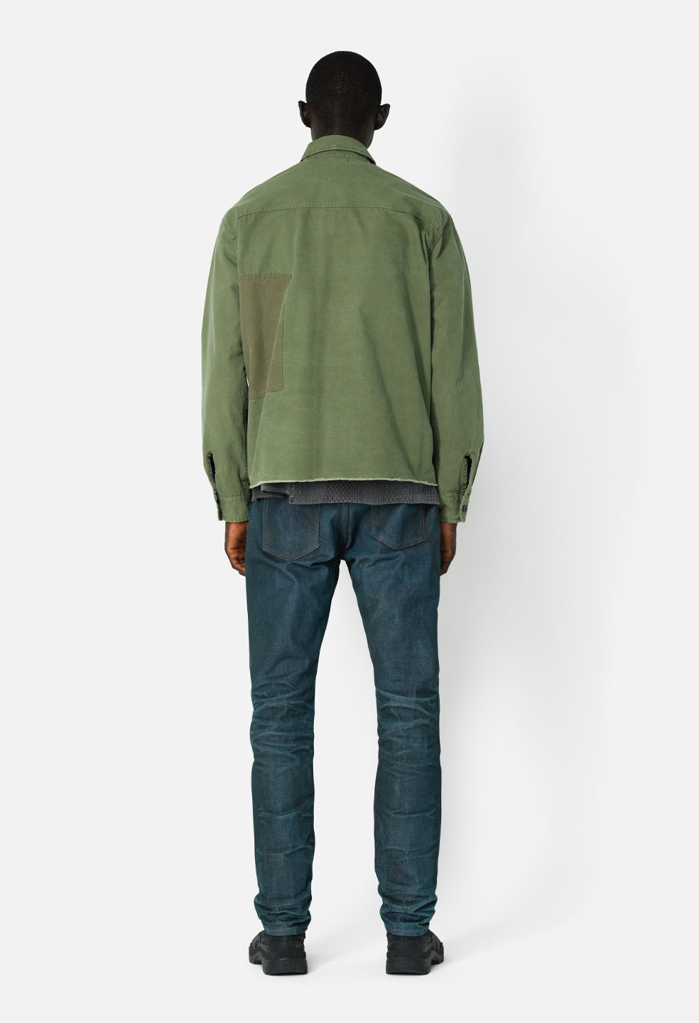 Paneled Military Hemi / Olive - JOHN ELLIOTT