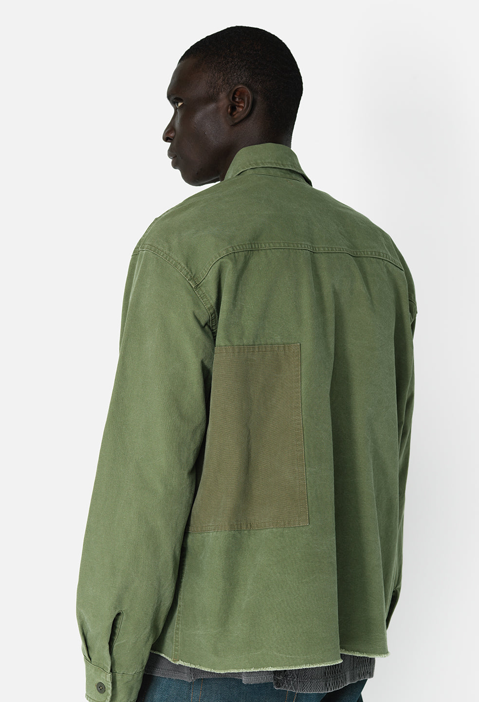 Paneled Military Hemi / Olive - JOHN ELLIOTT