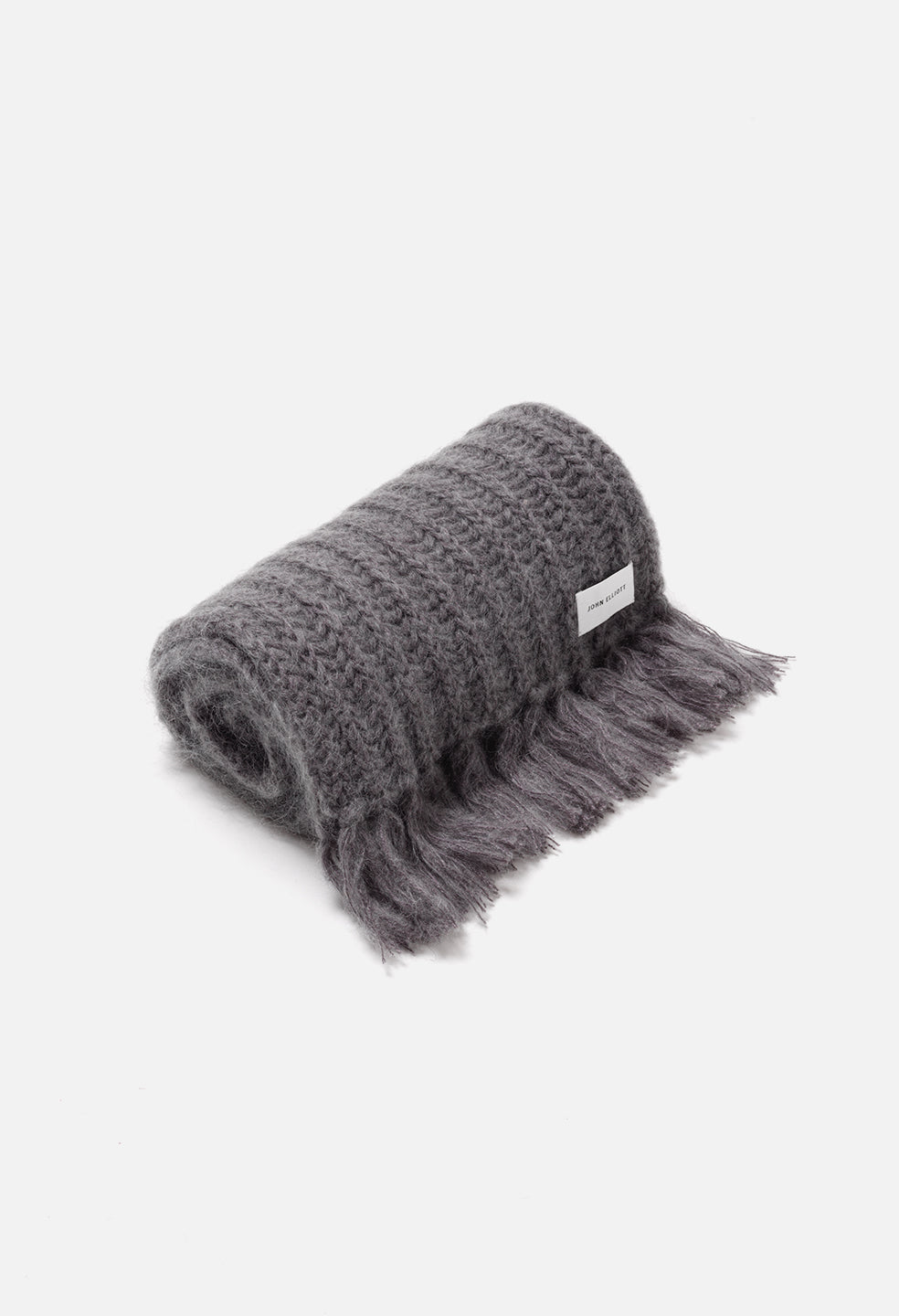 Mohair Scarf / Grey - JOHN ELLIOTT