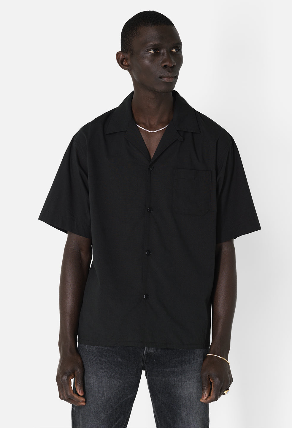 Black Shirts For Men, Black Dress & Button Down Shirts