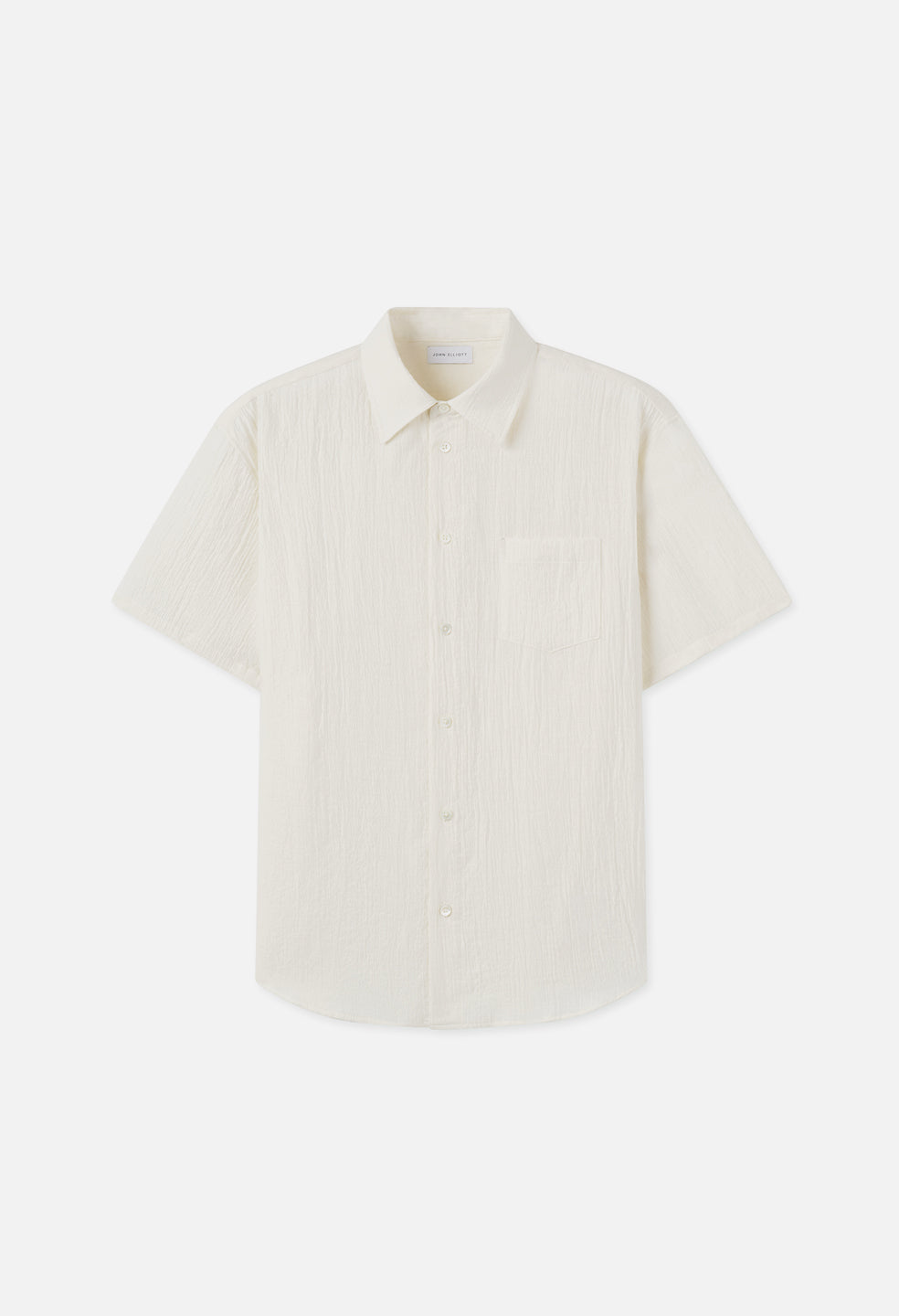 SS Cloak Button Up / Salt - JOHN ELLIOTT