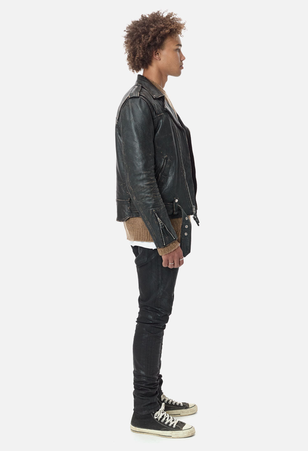 John Elliott X Blackmeans Yuji Rider's Jacket / Black - JOHN ELLIOTT