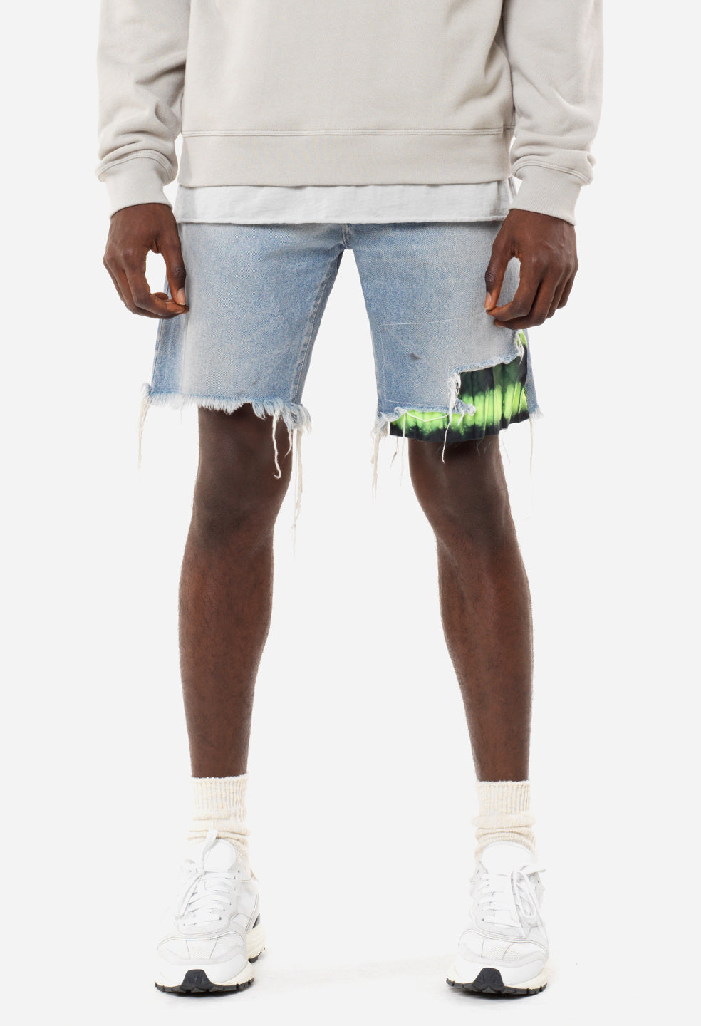 John elliott discount distorted shorts