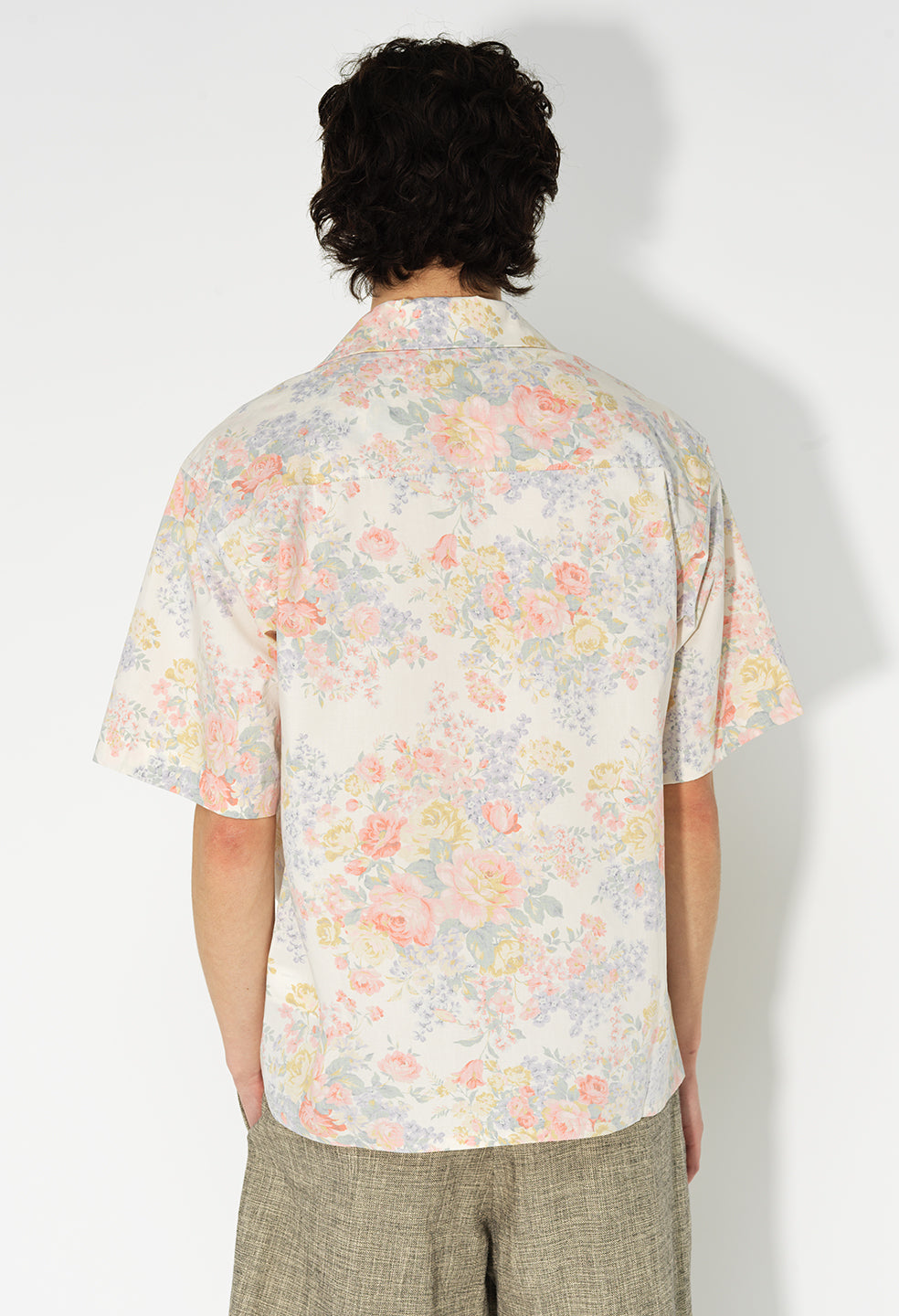 Camp Shirt / Ivory Tuscan Floral - JOHN ELLIOTT