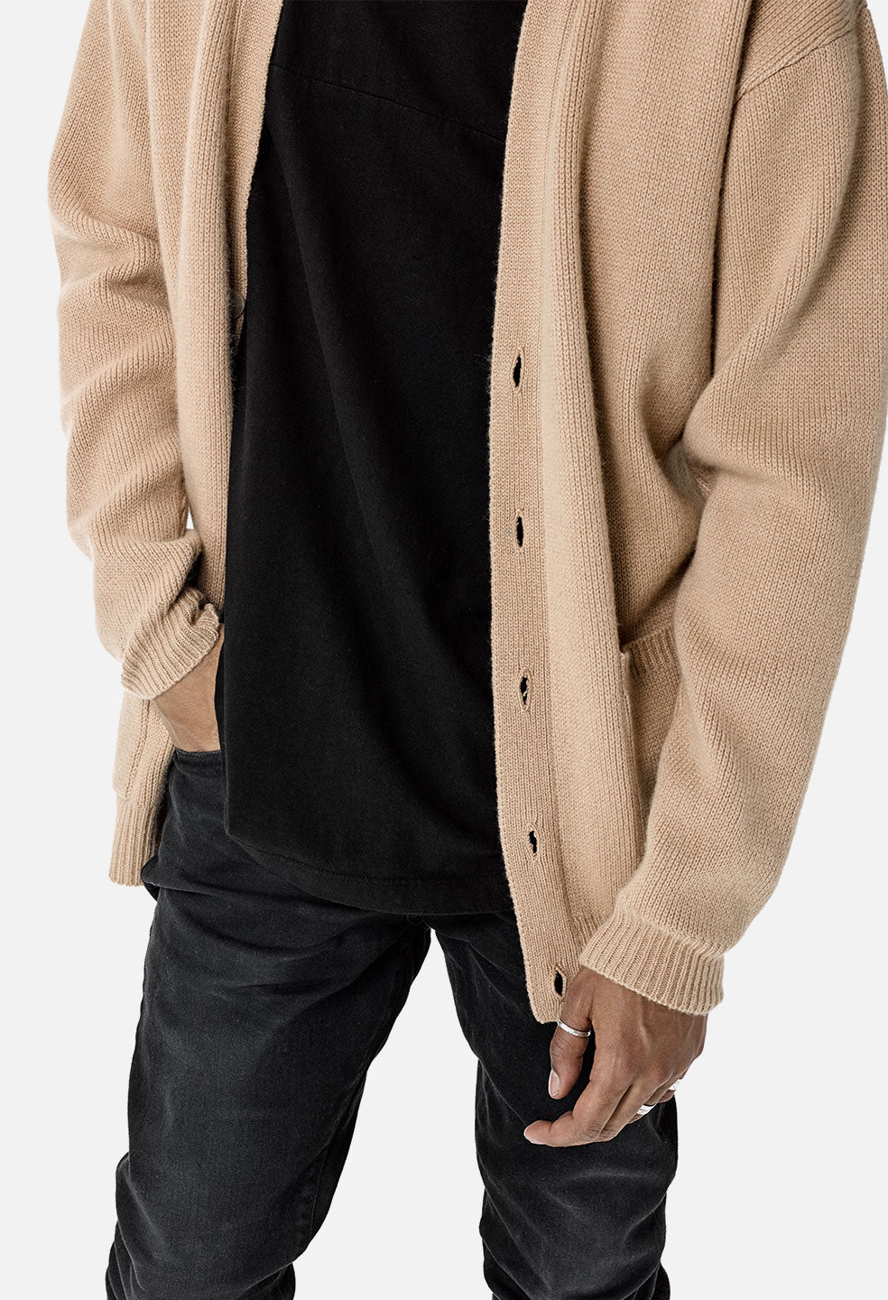 Cashmere Cardigan / Camel