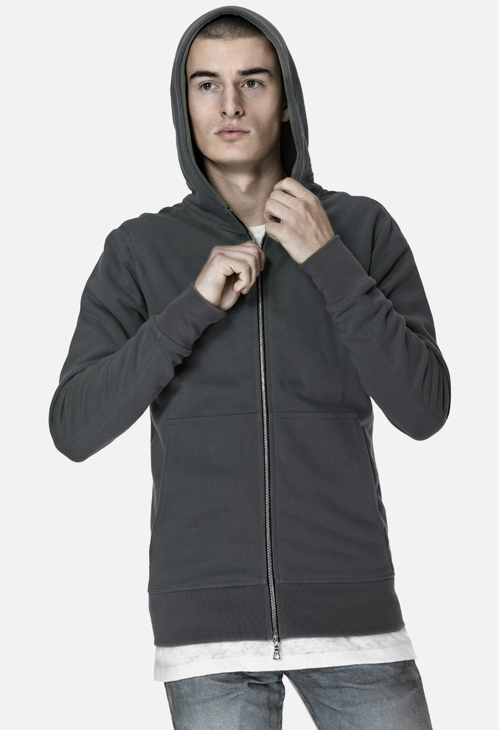 Flash Dual Fullzip Charcoal JOHN ELLIOTT