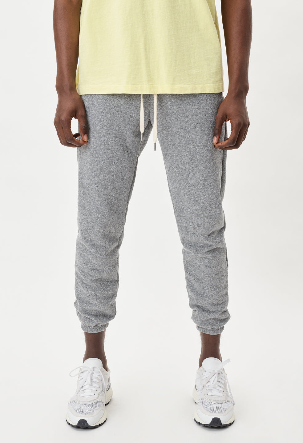 Lux Relaxed Fit Cuffed Joggers-Black