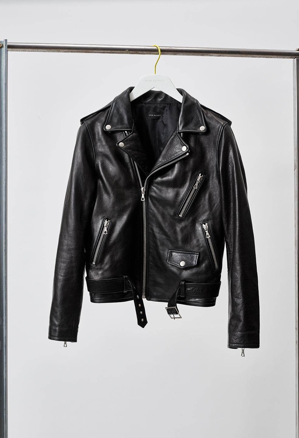 Dolce & Gabbana zip-up Leather Biker Jacket - Farfetch