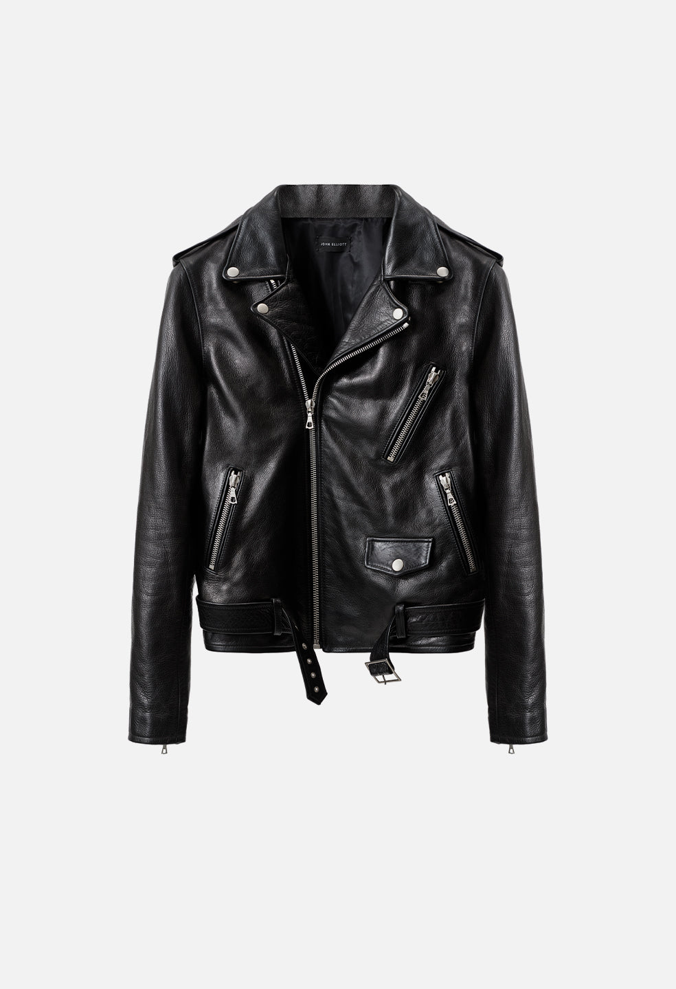 Black Leather Jacket ZARA Mens | eBay