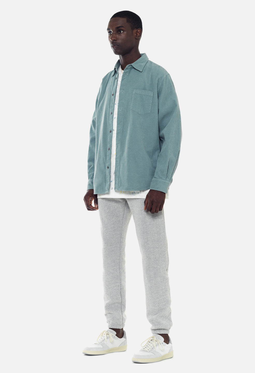 Loopwheel Sweats / Heather Grey - JOHN ELLIOTT