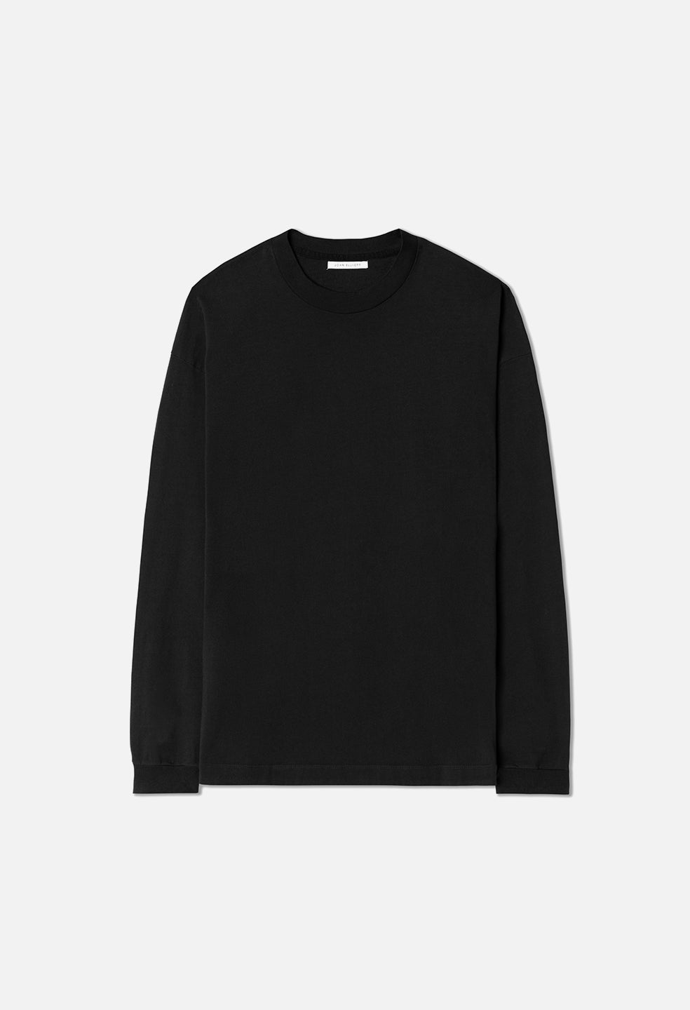 Black long tee sale