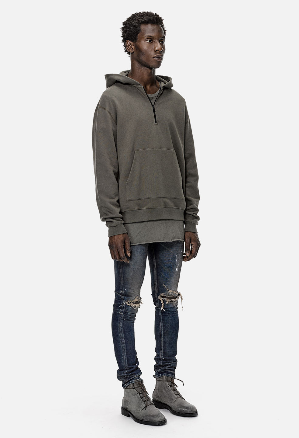 John elliott mercer half hot sale zip