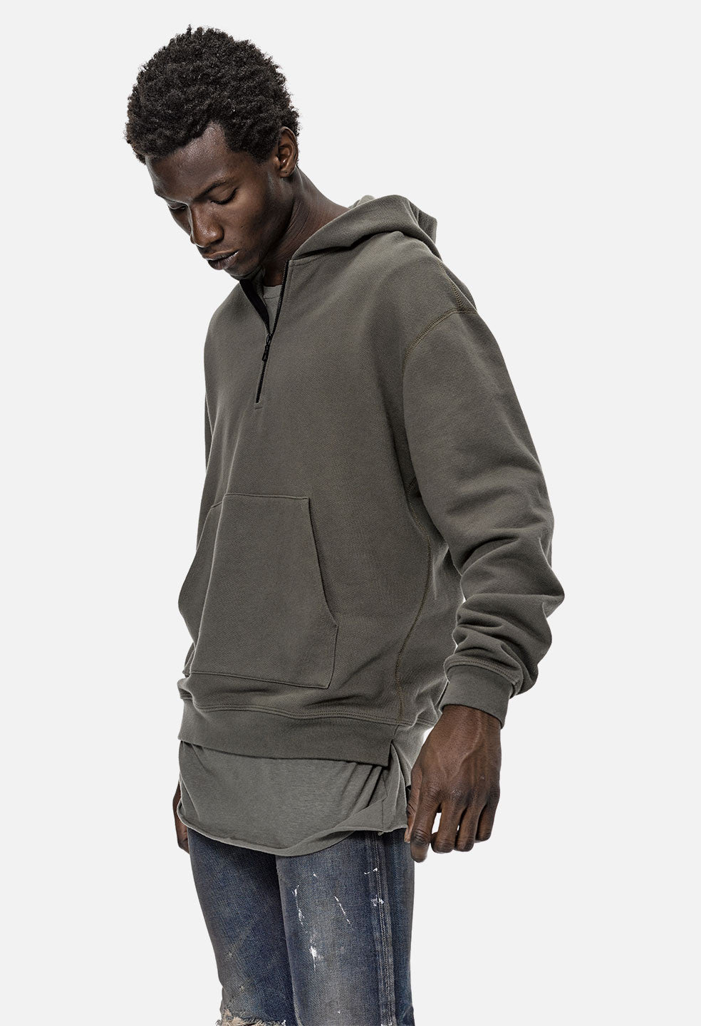 John elliott deals mercer half zip