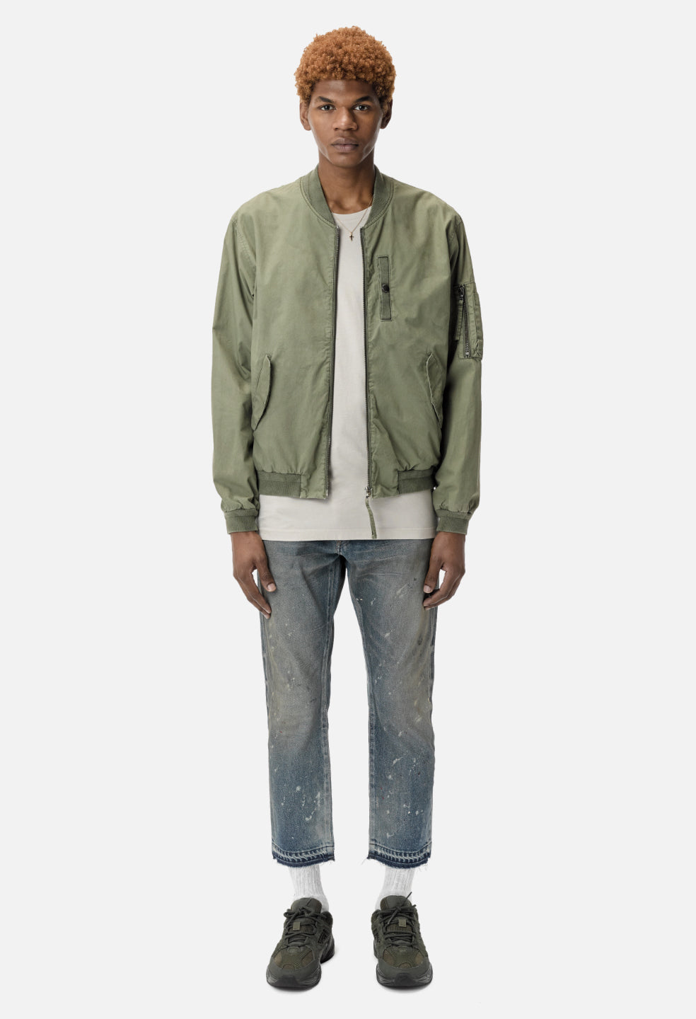 Military flight jacket best sale