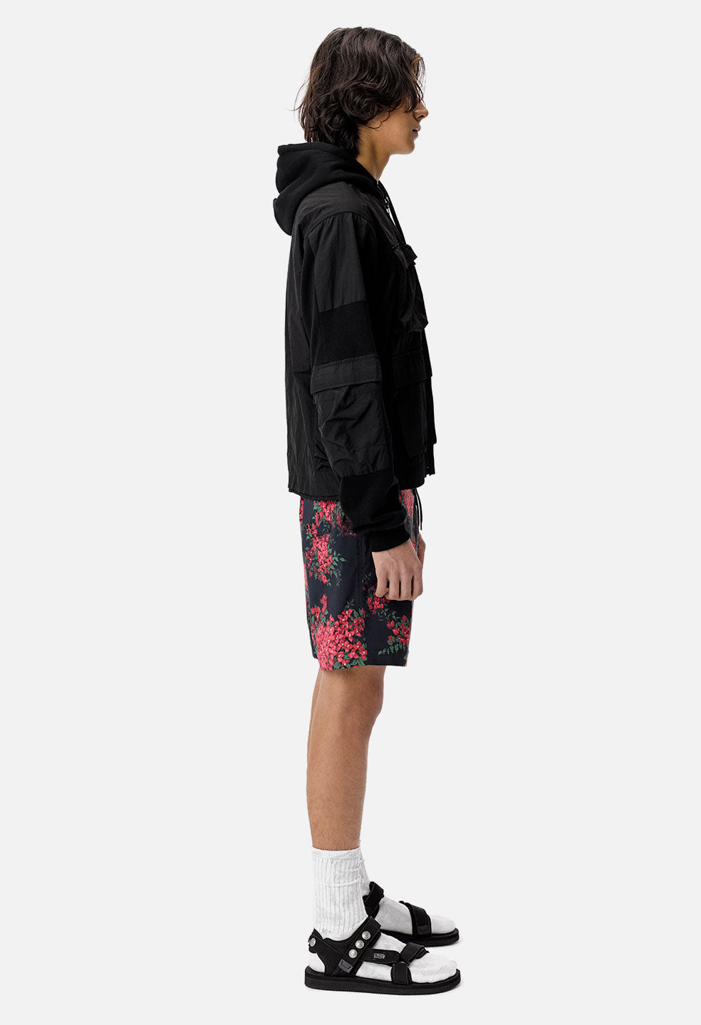 Nylon Paneled Jacket / Black - JOHN ELLIOTT