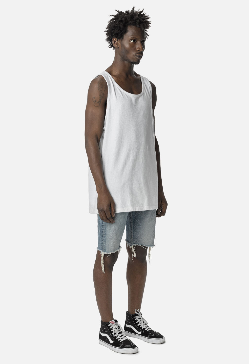 Rugby Tank / White