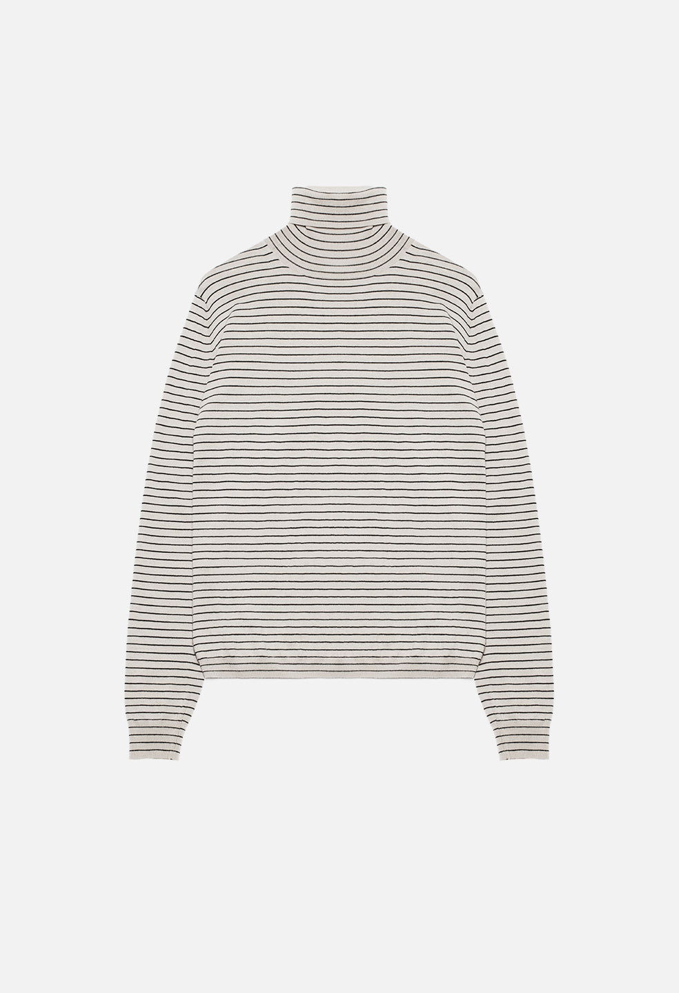 Striped Turtleneck Bone JOHN ELLIOTT